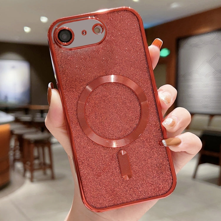 Glitter Electroplating MagSafe TPU Phone Case, For iPhone 14 Pro, For iPhone 14 Pro Max, For iPhone SE 2022 / 7 / 8