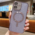 Glitter Electroplating MagSafe TPU Phone Case, For iPhone 17, For iPhone Air, For iPhone 16 Pro Max