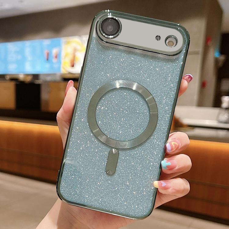 Glitter Electroplating MagSafe TPU Phone Case, For iPhone 17, For iPhone Air, For iPhone 16 Pro Max