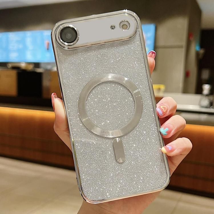 Glitter Electroplating MagSafe TPU Phone Case, For iPhone 17, For iPhone Air, For iPhone 16 Pro Max