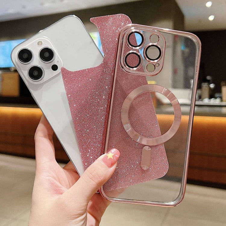 Glitter Electroplating MagSafe TPU Phone Case, For iPhone 15, For iPhone 14 Plus, For iPhone 14