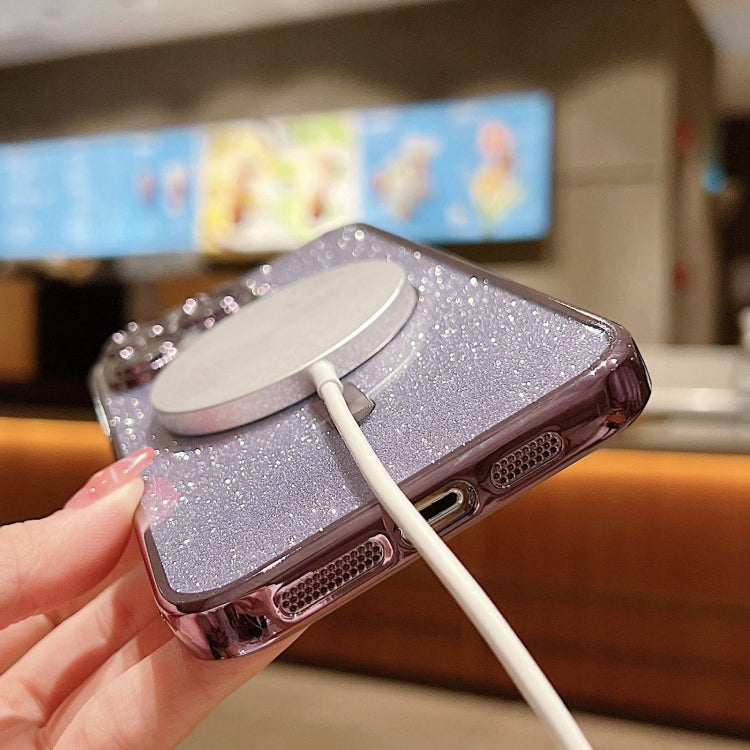Glitter Electroplating MagSafe TPU Phone Case, For iPhone 17e / 16e, For iPhone 17 Pro Max, For iPhone 17 Pro