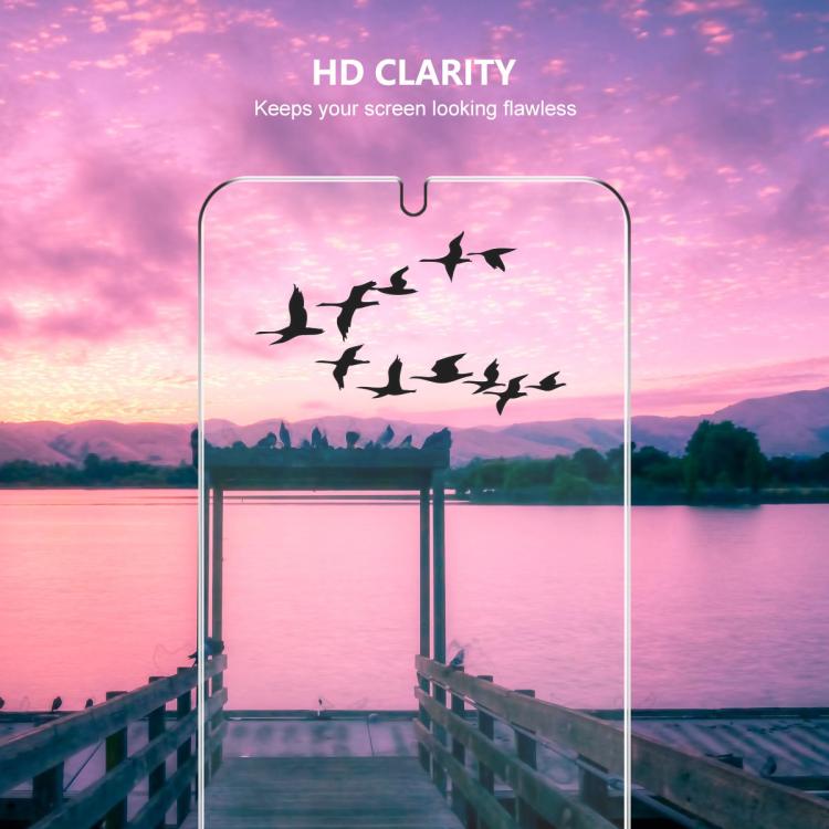 ENKAY 0.18mm High Aluminum-silicon Tempered Glass Film, Support Ultrasonic Fingerprint Unclock, For Galaxy S26 FE 5G, For Galaxy S26+ 5G, For Galaxy S26 Ultra 5G, For Galaxy S26 5G, For Galaxy S25 Edge 5G, For Galaxy S25 Ultra 5G, For Galaxy S24 Ultra ...