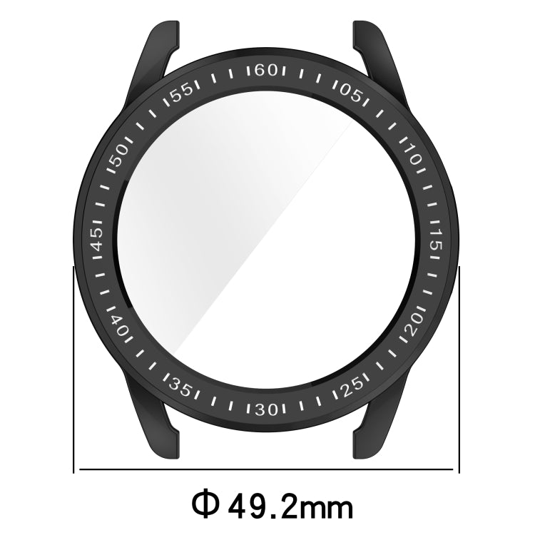 For Xiaomi Watch S3 Full Package TPU Electroplated Watch Protective Case(Black)