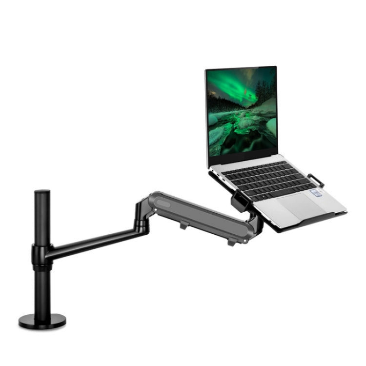 OL-1S Pro Aluminum Alloy Adjustable Laptop Monitor Holder Stand Desk Mount Monitor Bracket(Black)
