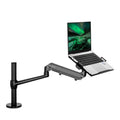 OL-1S Pro Aluminum Alloy Adjustable Laptop Monitor Holder Stand Desk Mount Monitor Bracket(Black)