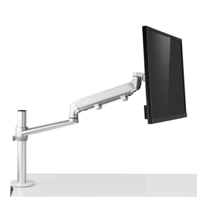 OL-1S Pro Aluminum Alloy Adjustable Laptop Monitor Holder Stand Desk Mount Monitor Bracket(Black)