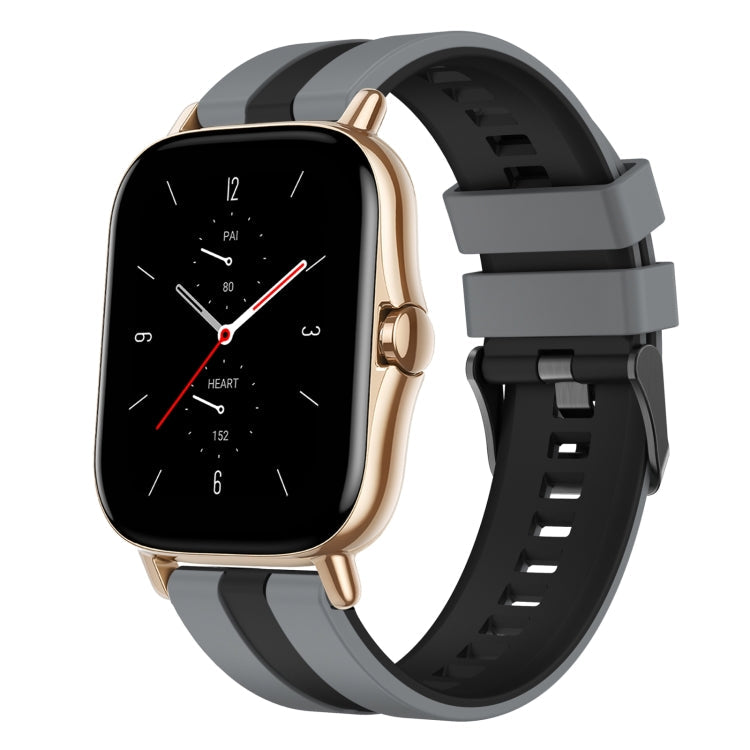 20mm Two-Color Sports Silicone Watch Band, For Amazfit GTS 2