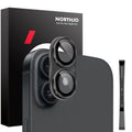 NORTHJO Matte Camera Lens Protector Tempered Glass Rear Lens Film, For iPhone 16 / 16 Plus