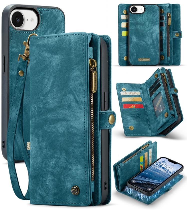 CaseMe 008 Detachable Multifunctional Leather Phone Case, For iPhone 17e / 16e, For iPhone 17 Pro Max, For iPhone 17 Pro, For iPhone 17