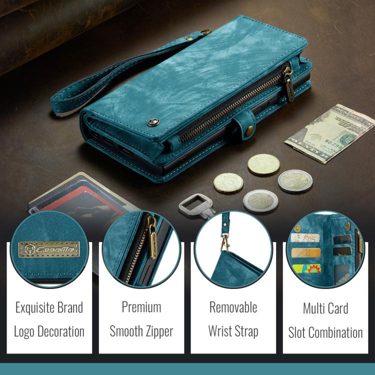 CaseMe 008 Detachable Multifunctional Leather Phone Case, For iPhone 17e / 16e, For iPhone 17 Pro Max, For iPhone 17 Pro, For iPhone 17