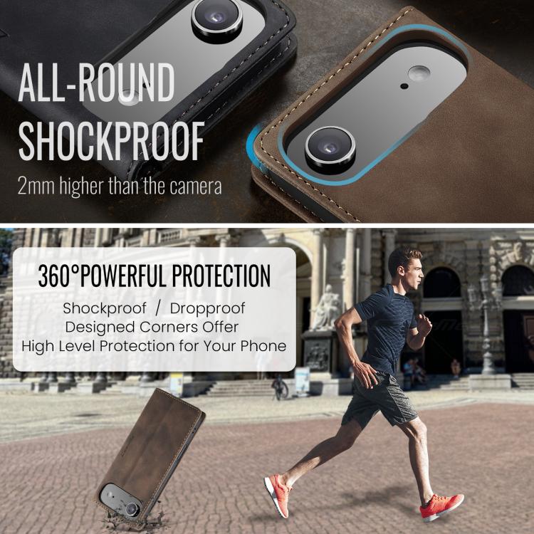 CaseMe 013 Multifunctional Horizontal Flip Leather Phone Case, For iPhone Air, For iPhone 16 Pro Max, For iPhone 16 Pro, For iPhone 16 Plus