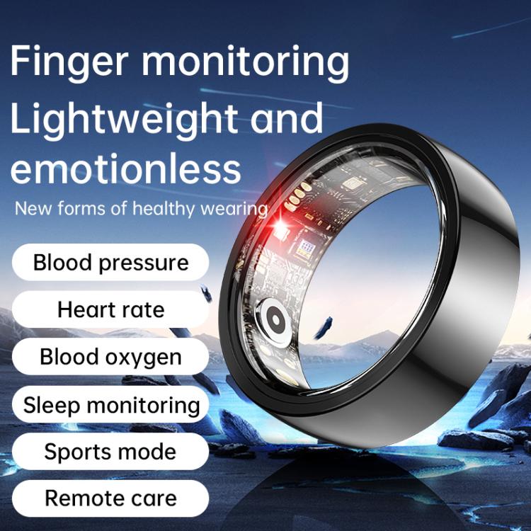 R1000 SIZE 10 Smart Ring, Support Heart Rate / Blood Oxygen / Sleep / Multiple Sports Modes