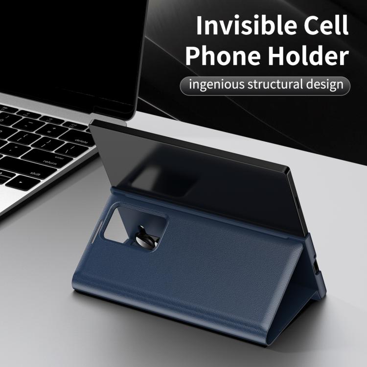 Smart View Window Leather Phone Case with Card Slot, For Samsung Galaxy S24 Ultra 5G, For Samsung Galaxy S24+ 5G, For Samsung Galaxy S24 5G, For Samsung Galaxy S23 FE 5G