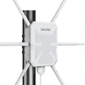 WAVLINK WN588HX3 AX3000 Outdoor WiFi Extender with 6 Antennas Dual Band WiFi Repeater, US Plug, UK Plug, EU Plug, AU Plug