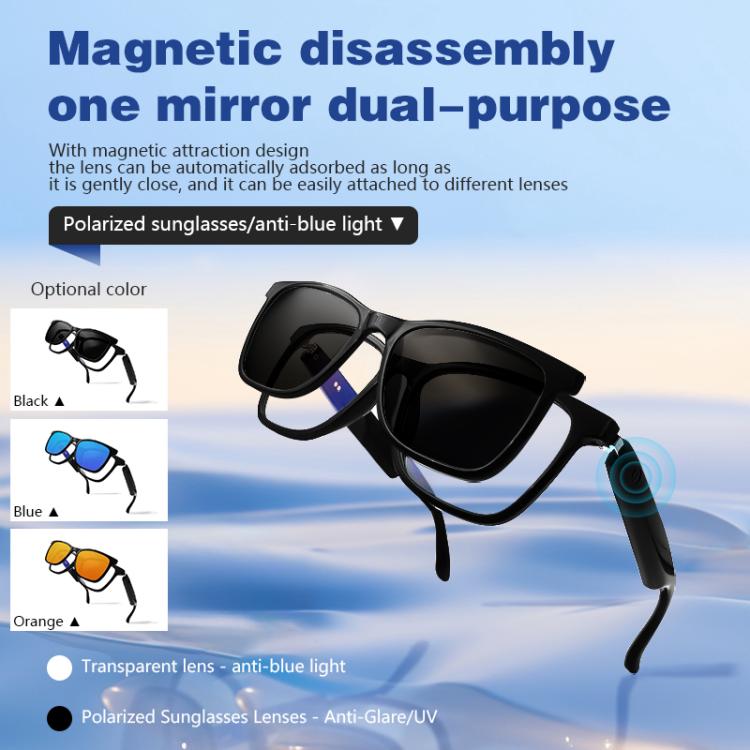 GS05 Smart Glasses, Support AI Smart Chip / Bluetooth Call / Remote Control Photography
