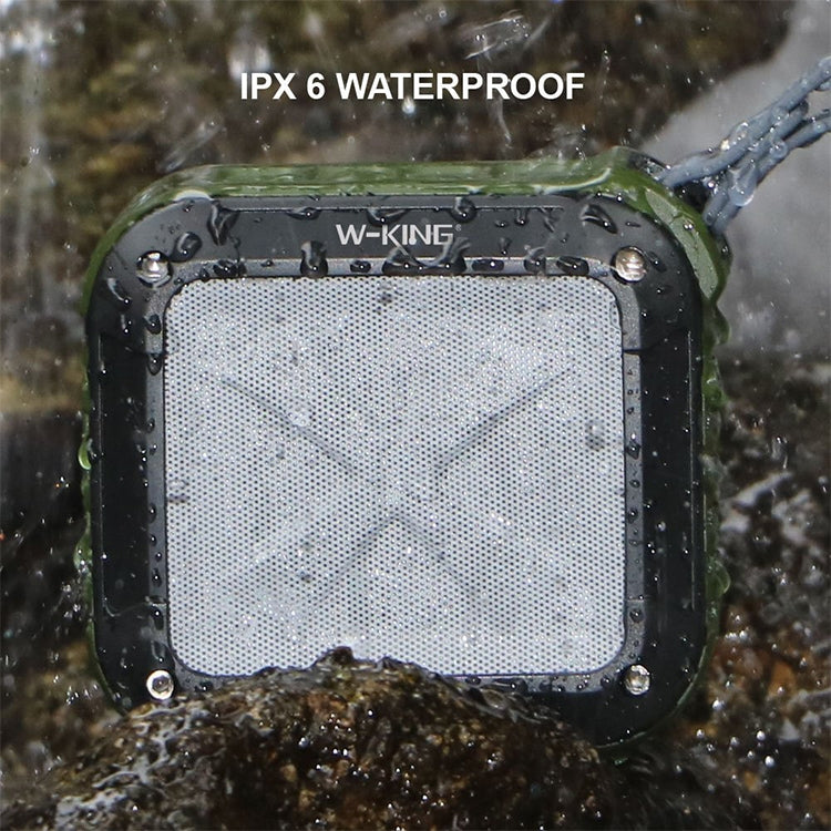 W-KING S7 Mini Wireless Waterproof Loudspeaker With TF/FM/AUX/NFC Bluetooth Bike Speaker(black)