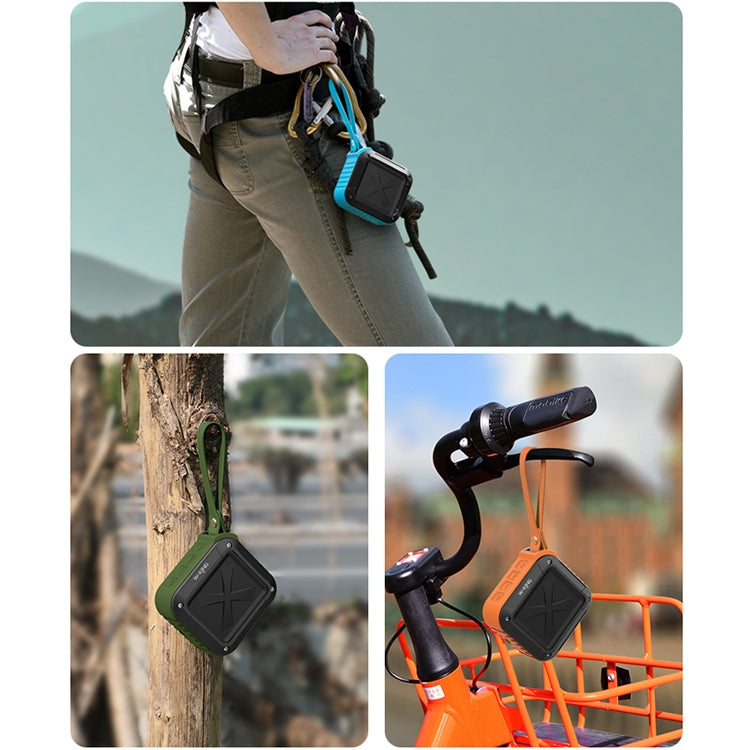 W-KING S7 Mini Wireless Waterproof Loudspeaker With TF/FM/AUX/NFC Bluetooth Bike Speaker(black)