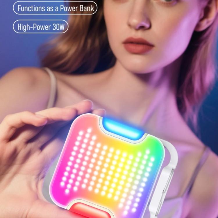 JMARY FM-428RGB For Photography / Videography Magnetic Fill Light Portable RGB LED Light, FM-428RGB