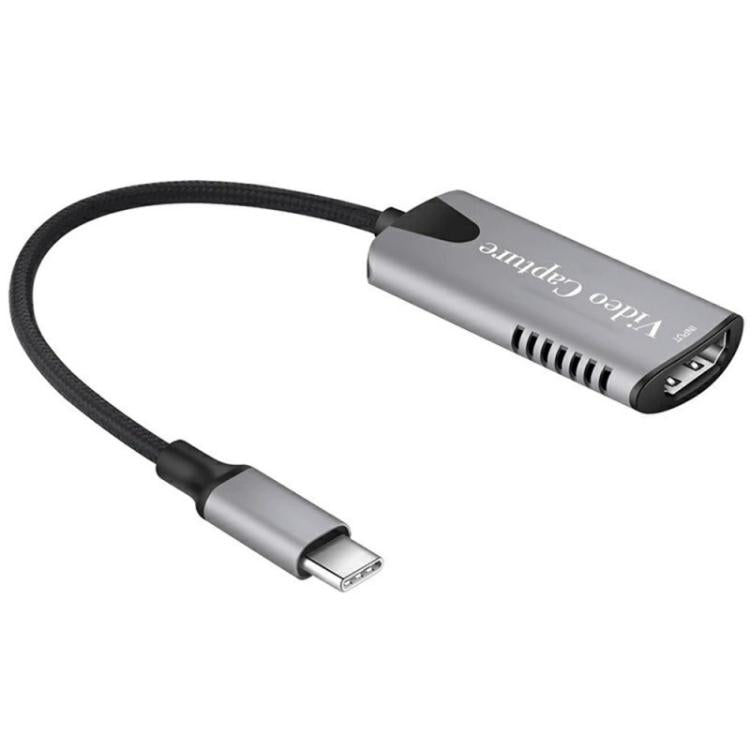 HU-04C 4K Game Streaming Live Broadcast HDMI to Type-C Video Capture Card, HU-04C