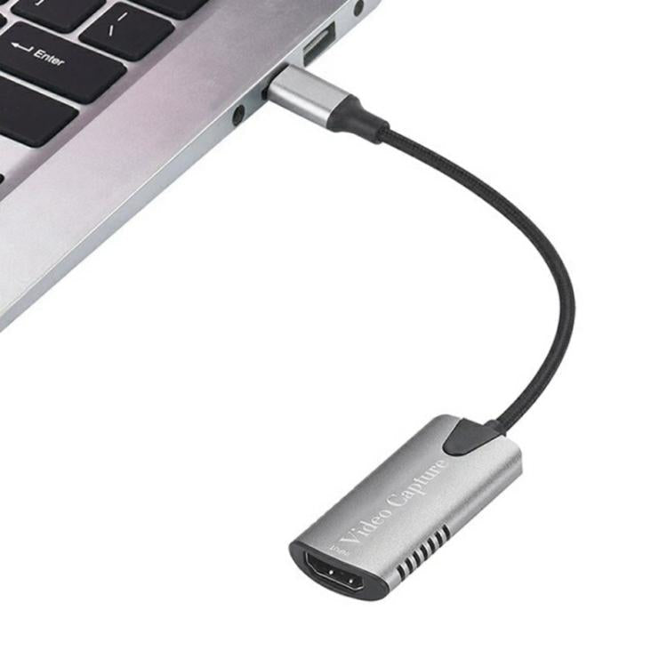 HU-04C 4K Game Streaming Live Broadcast HDMI to Type-C Video Capture Card, HU-04C
