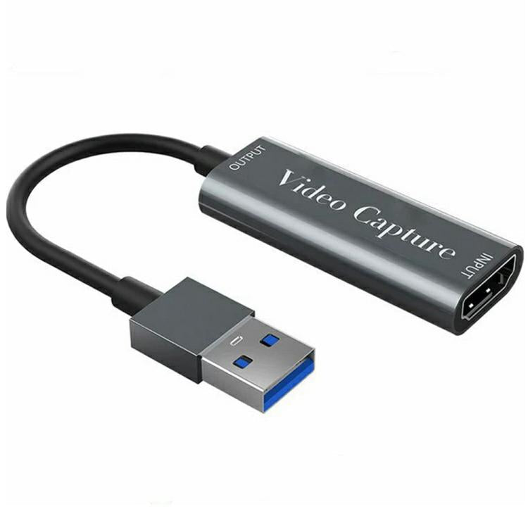 HU-02 HDMI to USB 3.0 Video Capture Card 1080P Game Live Streaming Adapter Cable, HU-02