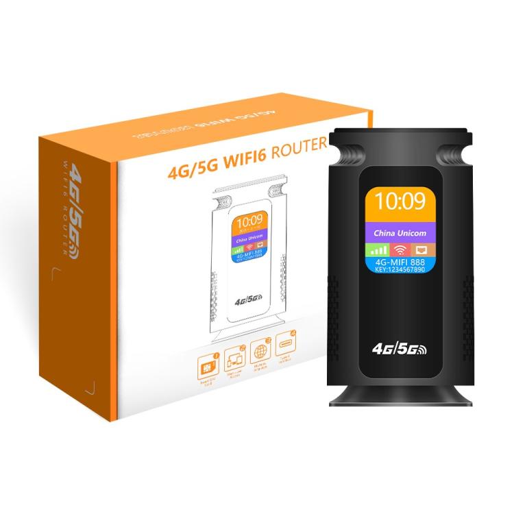 Q52-E Eurasian Version 3000mAh Battery 4G WiFi Router SIM Card Slot WiFi 6 CPE 300Mbps Modem, US Plug, EU Plug