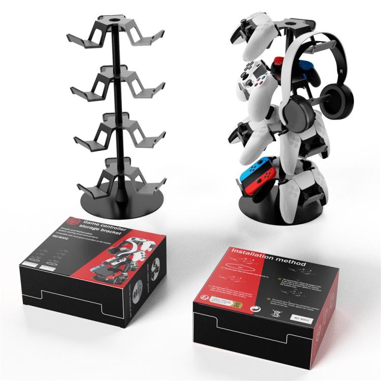 For MicroSoft XBOX / Sony PS5 / Nintendo Switch 360 Degree Rotating 4-Tier Game Controller Stand