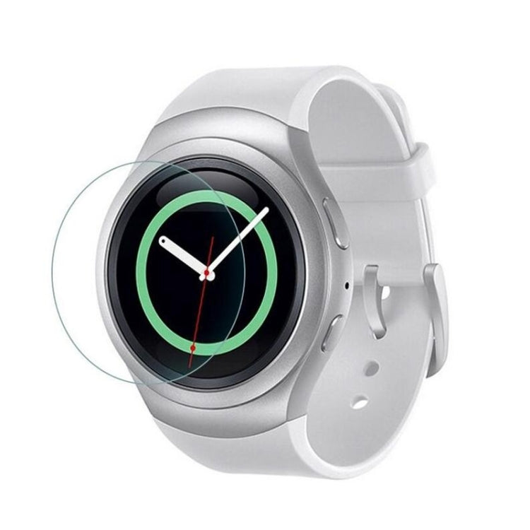 0.26mm 2.5D Tempered Glass Film, for Fitbit Blaze, for Fitbit versa, for Galaxy Watch R500, for Samsung Gear S2, for Samsung Gear S3, for Galaxy Watch Active 42mm, for Garmin Edge 1030, for Garmin vivoactive 3, for  Garmin vivoactive HR                ...