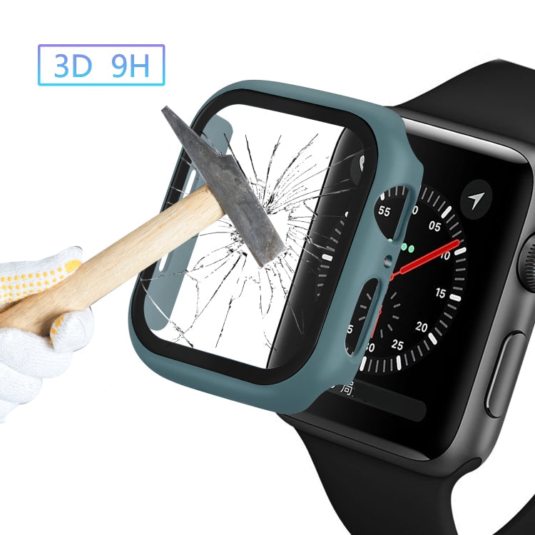 ENKAY Hat-prince Full Coverage PC Case + Tempered Glass Protector for Apple Watch Series 6 / 5 / 4 / SE 3 / SE 2 / SE 1 40mm