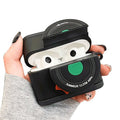 For Apple AirPods Pro Instant Camera Style Bluetooth Headphone Protective Case(Black)
