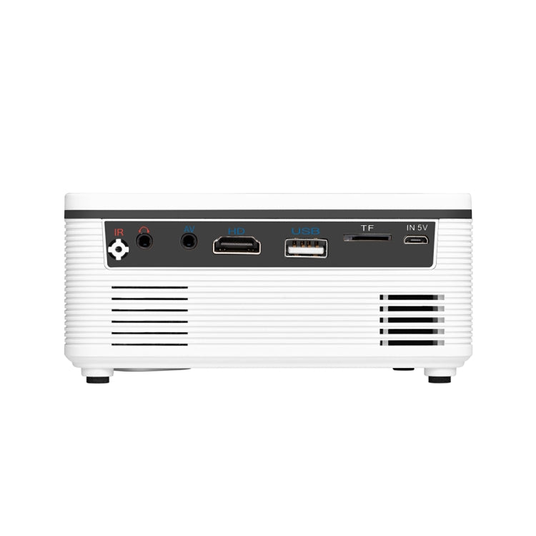S361 80 lumens 320 x 240 Pixel Portable Mini Projector, Support 1080P, UK Plug(White)