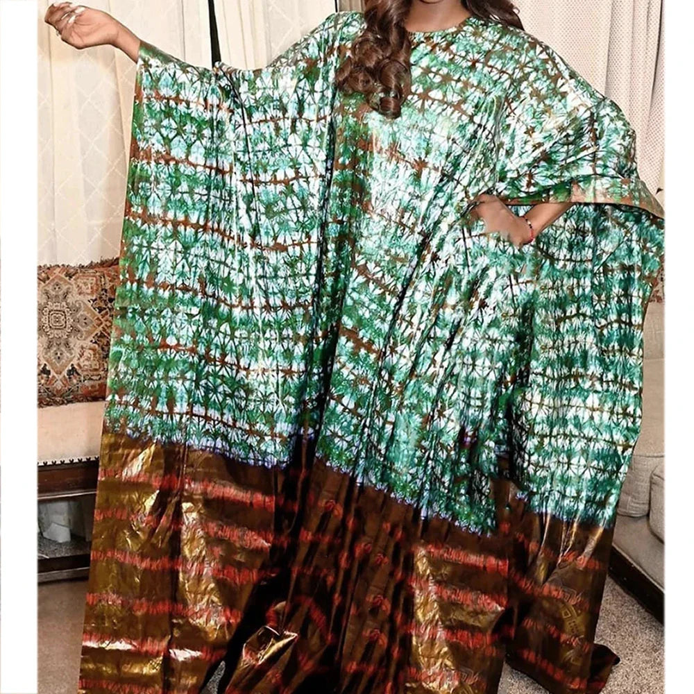 African Dresses For Women Wedding Bride Party Plus Size Traditional Print Riche