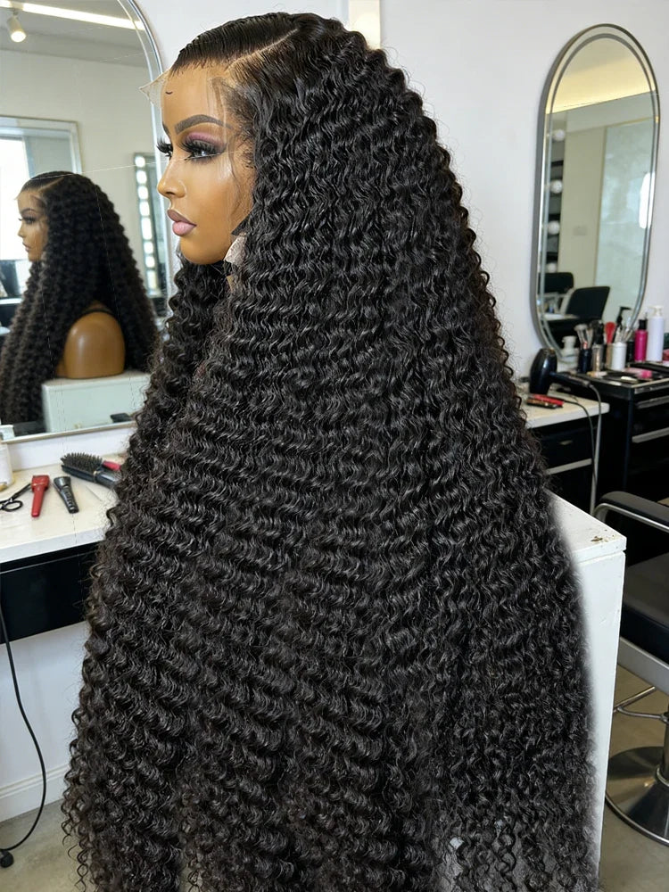 Hd 250 % Loose Deep Wave 30 38 40 Inch 13x6 HD Lace Frontal Human Hair Wigs Brazilian PrePlucke Water Curly 13x4 Lace Front Wig