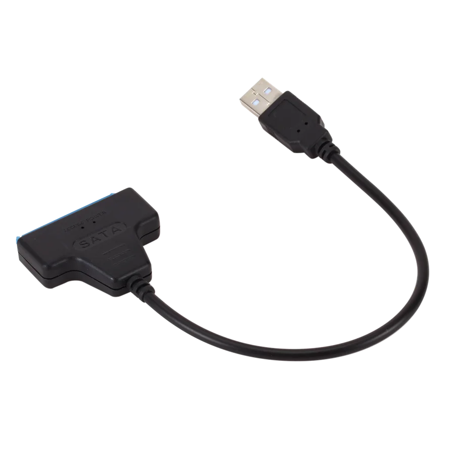 SATA to USB 3.0 / 2.0 Cable Up to 6 Gbps for 2.5 Inch External HDD SSD Hard Drive SATA 3 22 Pin Adapter USB 2.0 to Sata III Cord