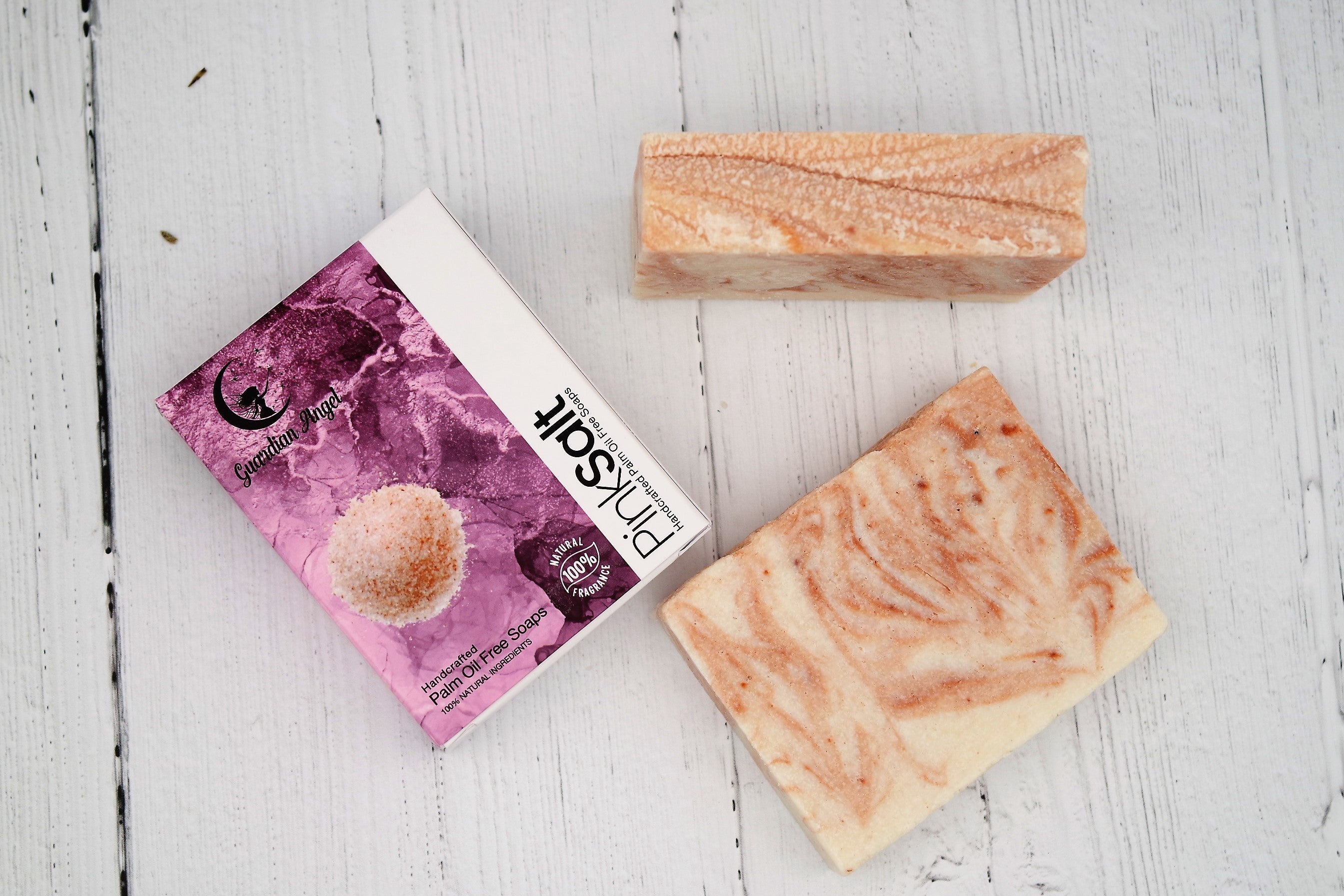 Pink Salt - Gentle Exfoliating Soap Bar - Himalayan Salt & Pink Clay