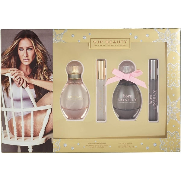 Sarah Jessica Parker Lovely Gift Set 10ml Lovely Sheer EDP + 10ml Born Lovely EDP + 10ml Lovely EDP