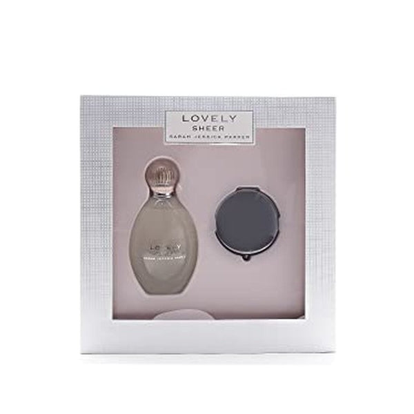 Sarah Jessica Parker Lovely Sheer Gift Set 100ml EDP + Compact Mirror