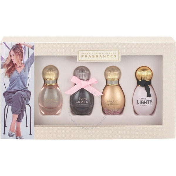 Sarah Jessica Parker Miniatures Gift Set 5ml Born Lovely EDP + 5ml Lovely EDP + 5ml Lovely You EDP + 5ml Lovely Lights EDP