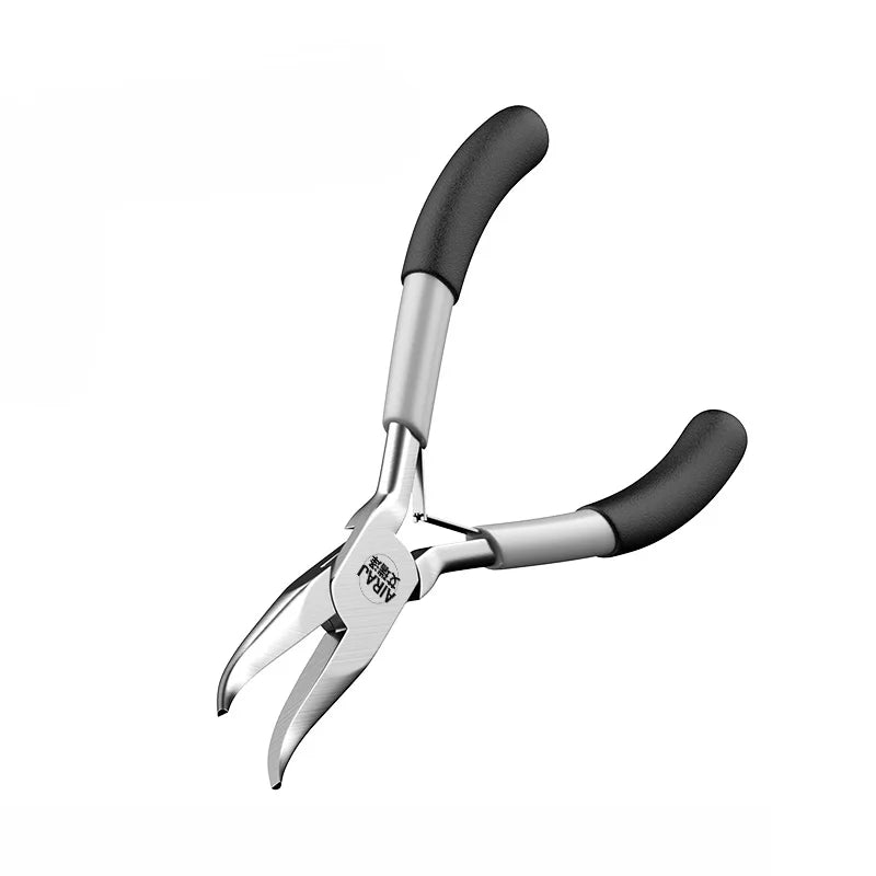 Mini Pliers Diagonal Pliers Round Bent Needle Nose Cutter Handcraft Beading Insulated Plier For DIY Small Jewelry Pliers Tools