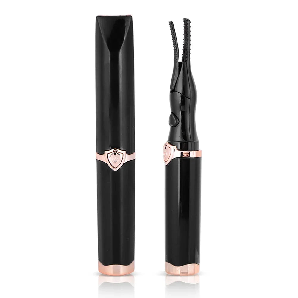 Heated Eyelash Curler 2 Heating Modes Quick Heating Natural Curl Eyelash Curler Long Lasting for Quick Natural Curling