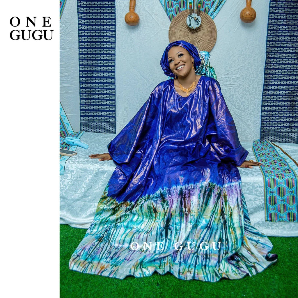Perfumed First Quality African Dashiki Basin Dress Unique Cuff Design Nigerian Print Bazin RicheWedding Party Boubou Robe