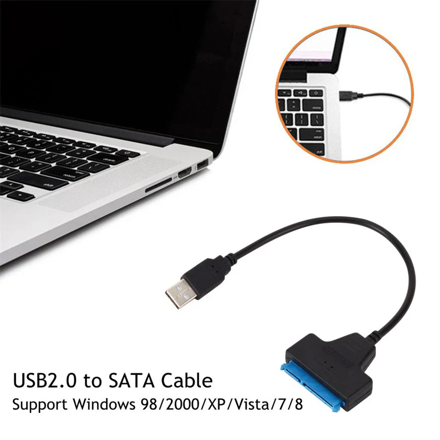 USB 3.0/2.0 SATA 3 Cable Sata To USB 3.0 Adapter Up To 6 Gbps Support 2.5 Inch External HDD SSD Hard Drive 22 Pin Sata III Cable