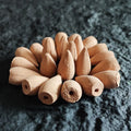 20 pcs Natural Indian Cone Insence Lavender Waterfall Reflux Tower Incense for Backflow Burner Home Tea Room Hotel Fragrance