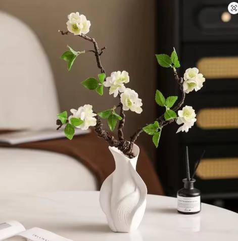 Nordic Ceramic Vase | Minimalist Abstract Sculptural Home Décor