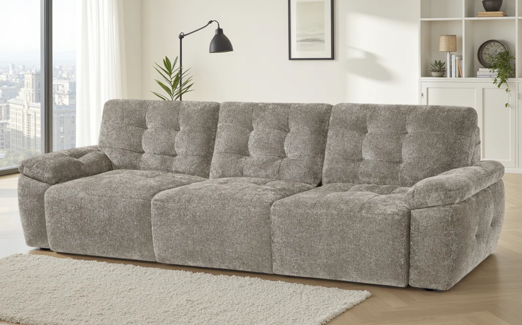 Dallas Electric 3-Seater Sofa Bed