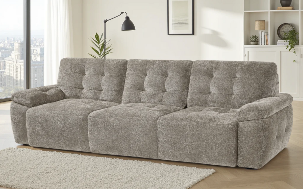 Dallas Electric 3-Seater Sofa Bed