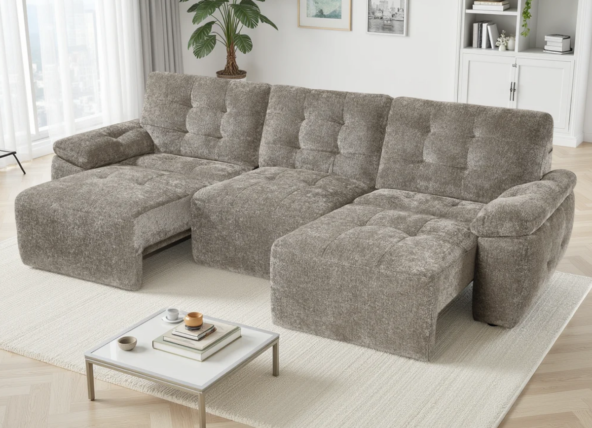 Dallas Electric 3-Seater Sofa Bed