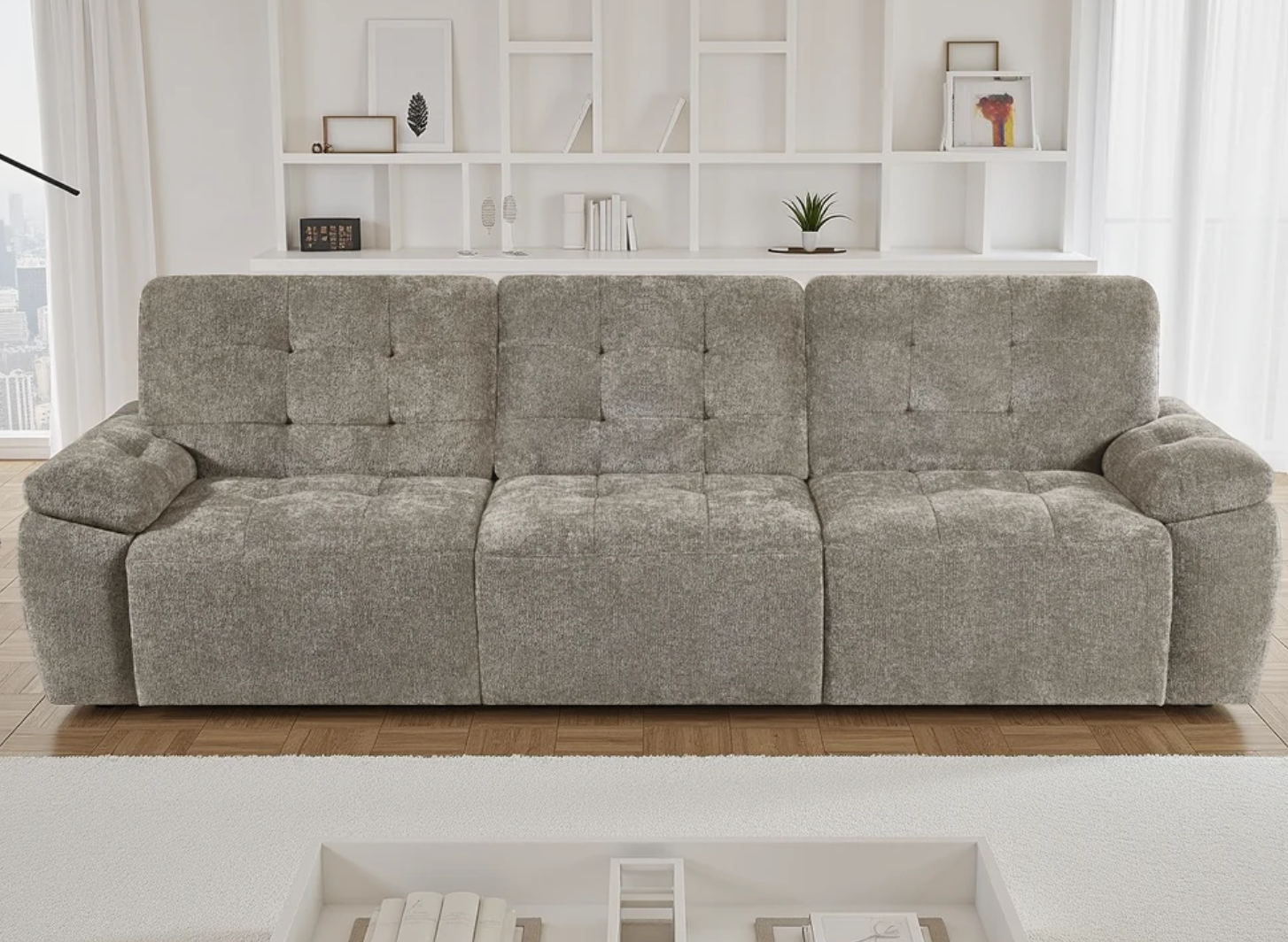 Dallas Electric 3-Seater Sofa Bed