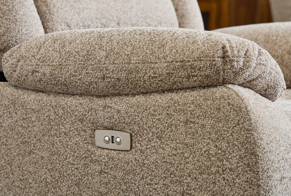 Dallas Electric 3 & 2-Seater Recliner Sofa
